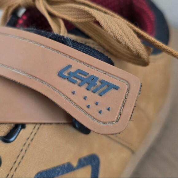 LEATT Shoe 4.0 CLIP MTB Cycling Shoes Men’s 10.5 Sand SPD Compatible - Picture 2 of 8